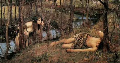 A Naiad John William Waterhouse